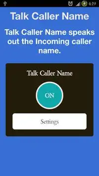 Caller Name Talker screenshot 1