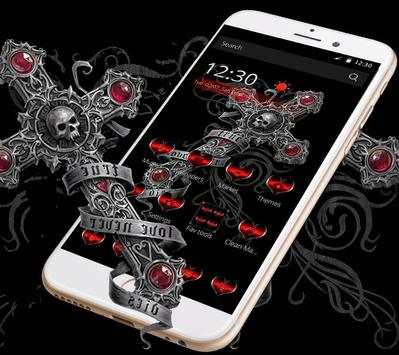 Love Theme Skull Cross screenshot 2