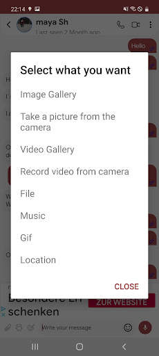 Faceworld Messenger screenshot 8