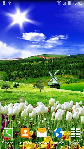 Spring Nature Live Wallpaper screenshot 1
