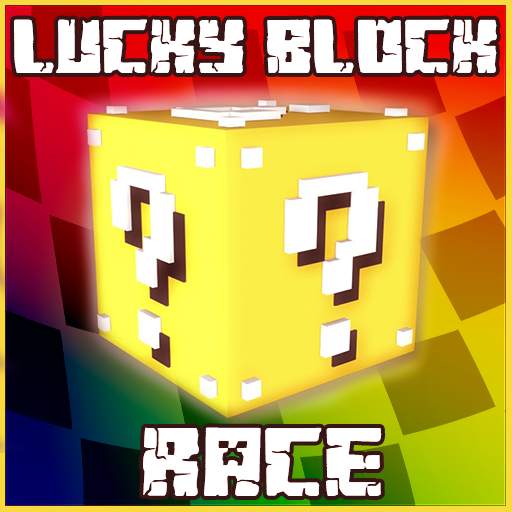 Lucky Block Race Maps for Minecraft PE 1.0