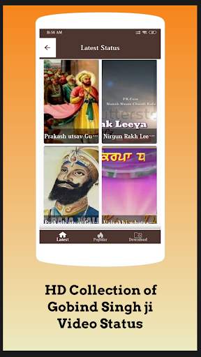 Guru Gobind Singh Video Status -Full Screen Status screenshot 2