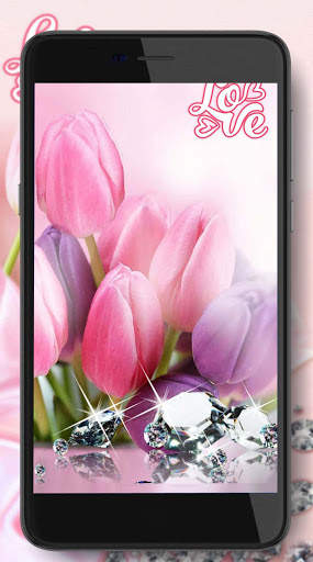 Diamonds Love Live Wallpaper screenshot 5