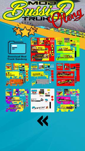 Mod Bussid Truk Oleng screenshot 8