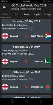 ICC Cricket World Cup 2019 screenshot 4