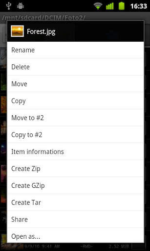 Dual File Manager XT screenshot 4