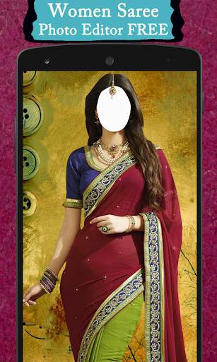 Women Saree Photo Editor FREE screenshot 2