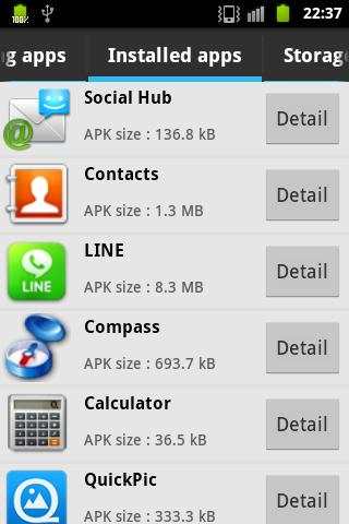 Droid Task Manager 2 تصوير الشاشة