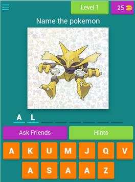 Pokemon - Quiz screenshot 11
