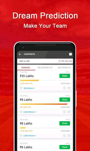 11app - Teams for Dream11, My11cricle & Myteam11 screenshot 1