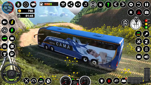 Bus Simulator Night Bus Driver screenshot 2