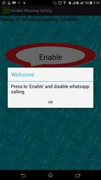 Disable WhatsApp Calling screenshot 1