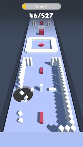 Color Cube Hole 3D Block Game screenshot 2
