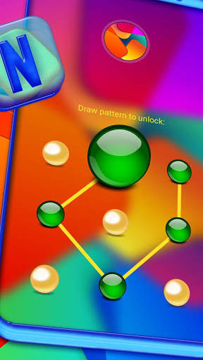 Abstract Color Tiles Launcher Theme screenshot 5