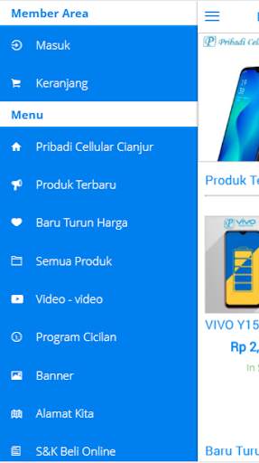 Pribadi Cellular Cianjur screenshot 2