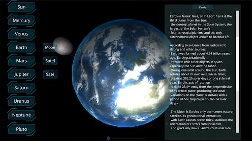 Solar System Planets 3D 1 تصوير الشاشة