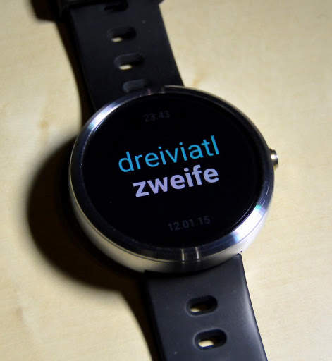 echtZeit Watch Face screenshot 5