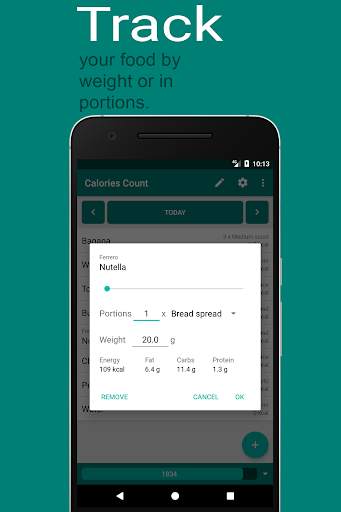CC Calorie Counter screenshot 4