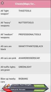 Cheats|Maps for GTA Vice City screenshot 3