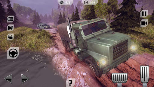 Offroad Trucker Muddy Car Drive: Hill Adventure screenshot 9