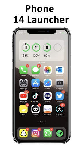 Launcher iPhone screenshot 1