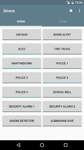 Siren, Alarm & Horn Sounds screenshot 1