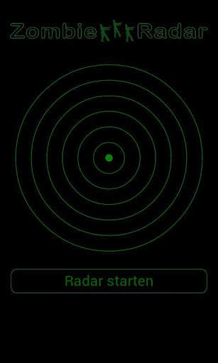 Zombie Radar Simulation screenshot 1