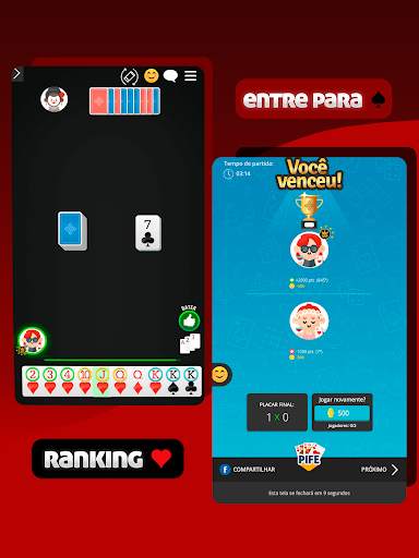 Pife Online - Jogo de Cartas 13 تصوير الشاشة