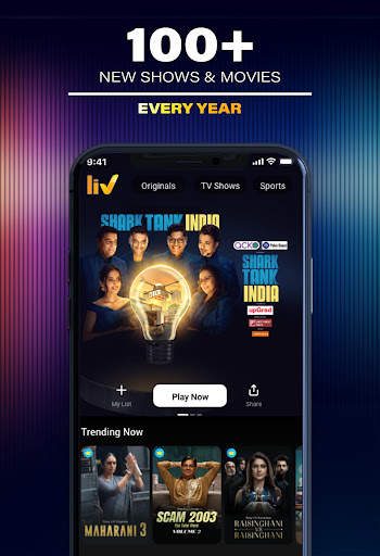 Sony LIV:Sports, Entertainment screenshot 1