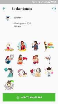 Girls And Boys Stickers for whatsapp screenshot 1