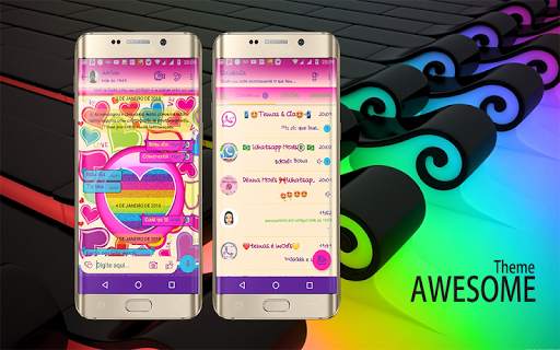 GB WA Pink Aero Terbaru screenshot 2