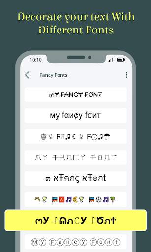 Fancy Text - Decorative Fonts screenshot 2