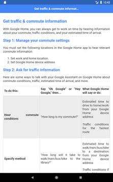 Commands for Google Home Mini स्क्रीनशॉट 4