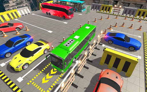 Modern Bus Game Simulator 2020 Luxury Bus Parking screenshot 1