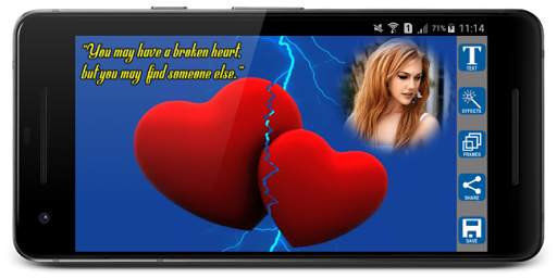 Broken Heart Photo Frames screenshot 7