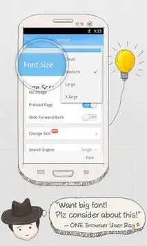 ONE Browser screenshot 1