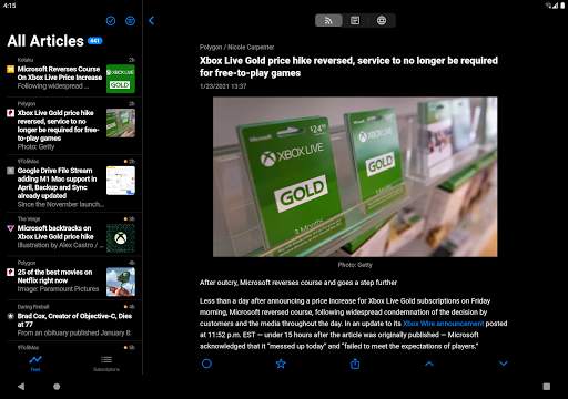 Fluent Reader Lite - RSS Client screenshot 11