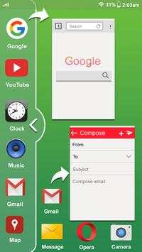 Multi Window - Split Screen & Slide Bar : Launcher screenshot 4