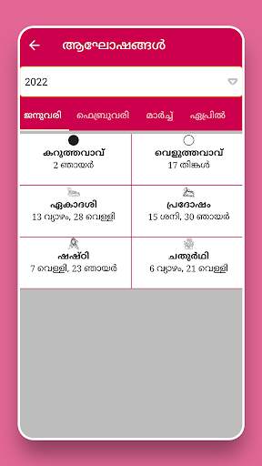 Malayalam Calendar 2022 screenshot 5