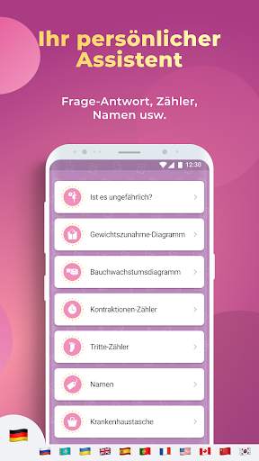AMMA Schwangerschafts-App: Geburtstermin-Tracker screenshot 6