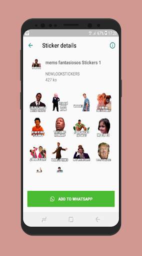 WAStickerApps - Memes Frases Sticker para WhatsApp screenshot 12
