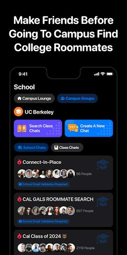 LoopChat: College Chats Social screenshot 2