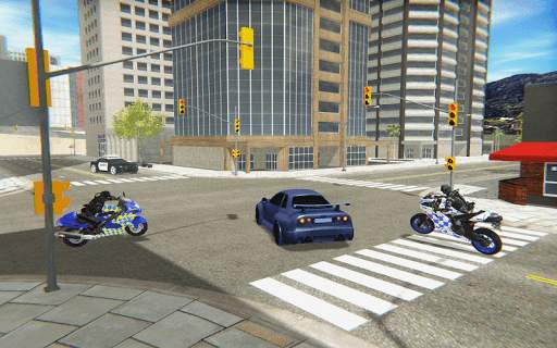 Police Bike Real Crime City Driver screenshot 3