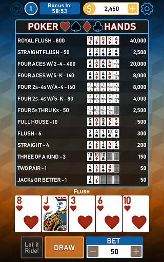 Video Poker Multi Bonus screenshot 10