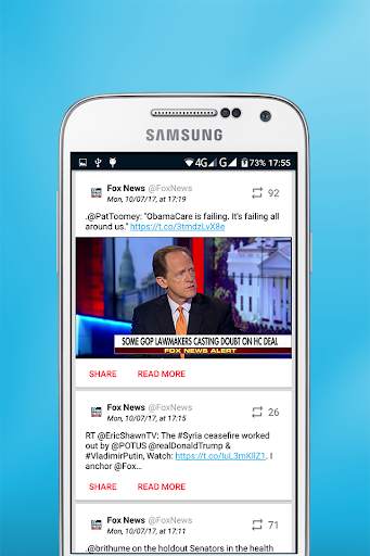 Daily News for Fox News 5 تصوير الشاشة