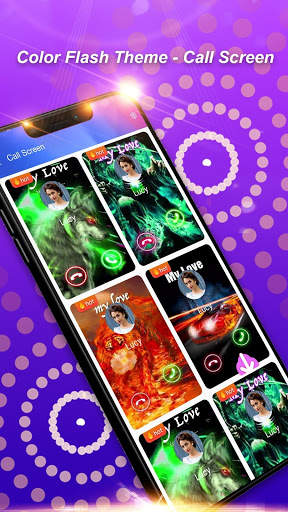 Color Flash Theme-Call Screen screenshot 3