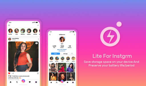 Lite for Instgrm - ins lite messanger screenshot 1
