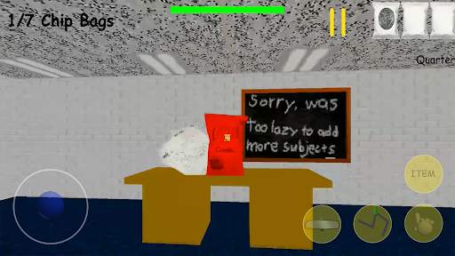 Scary Math Teacher Loves Chips Likes Snacks Mod screenshot 2