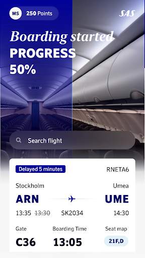 SAS – Scandinavian Airlines screenshot 4