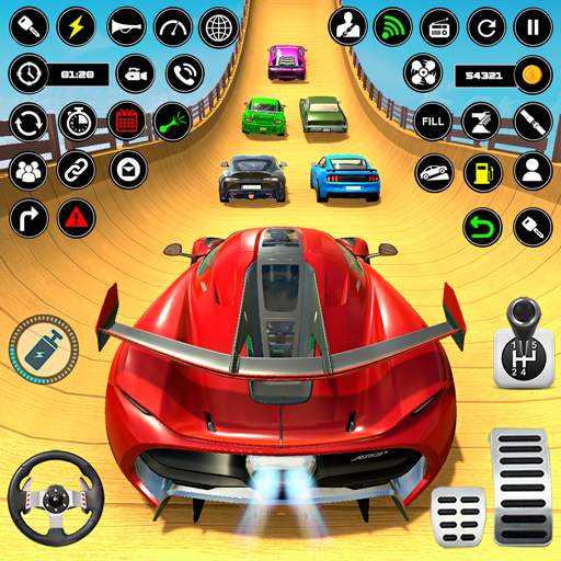 Crazy Ramp Car Stunt Master 3D screenshot 3